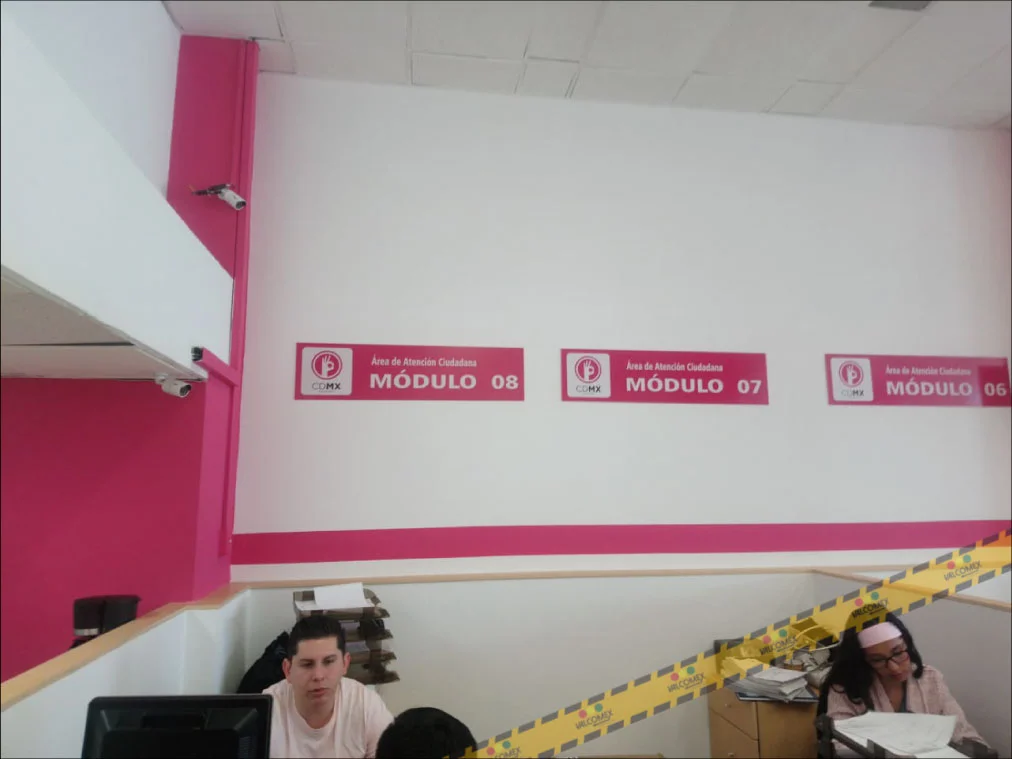 señalamiento Interior 5