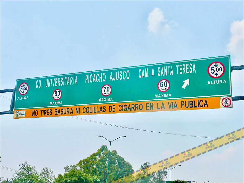 Señalamiento elevado